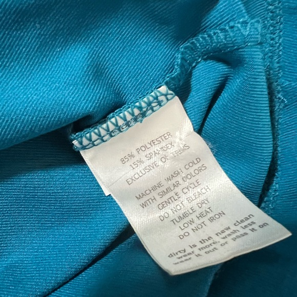 Toad & Co Blue Dress with Zipper Pocket- Medium - Picture 6 of 7